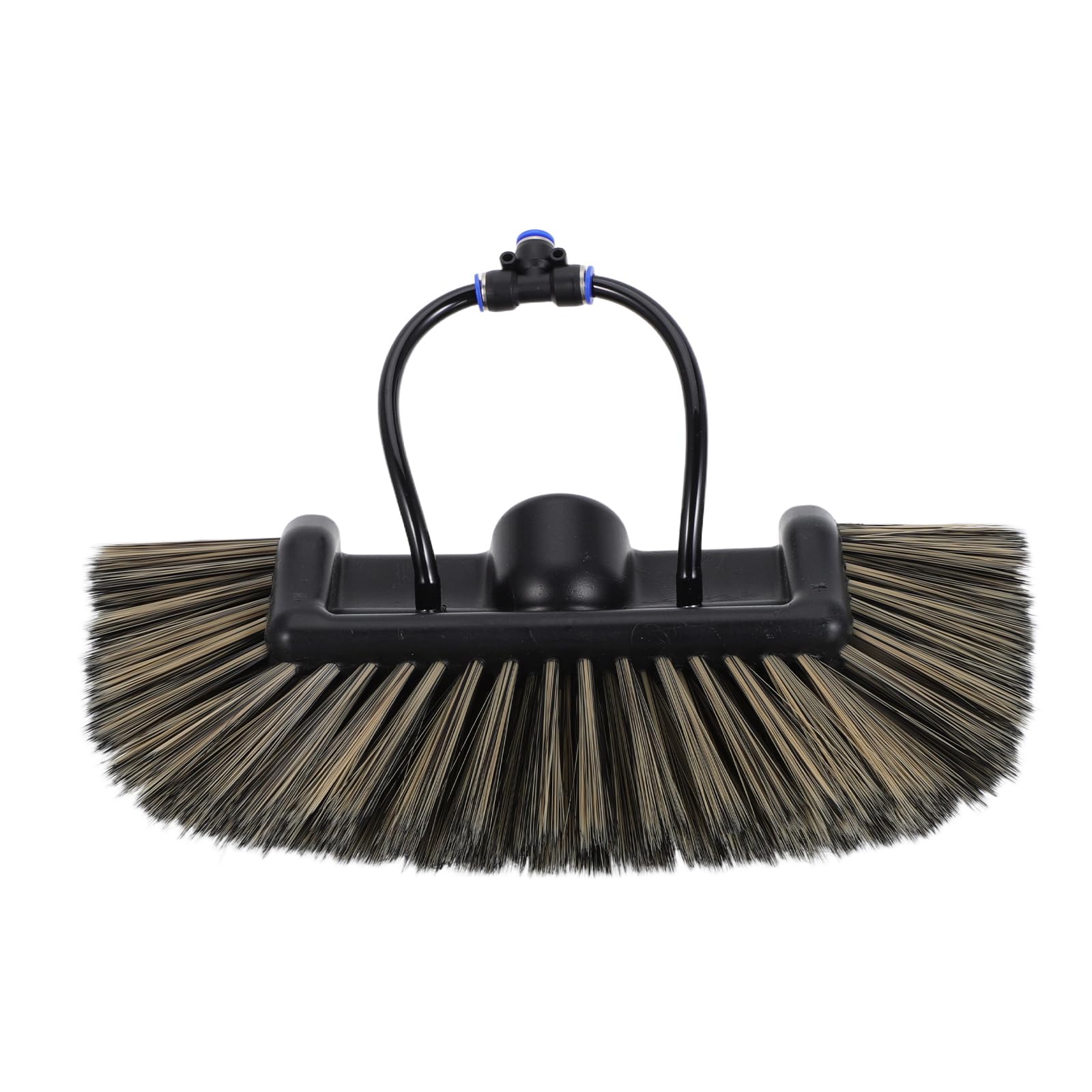 Tête de brosse pour panneaux solaires et perche à eau pour laver une voiture