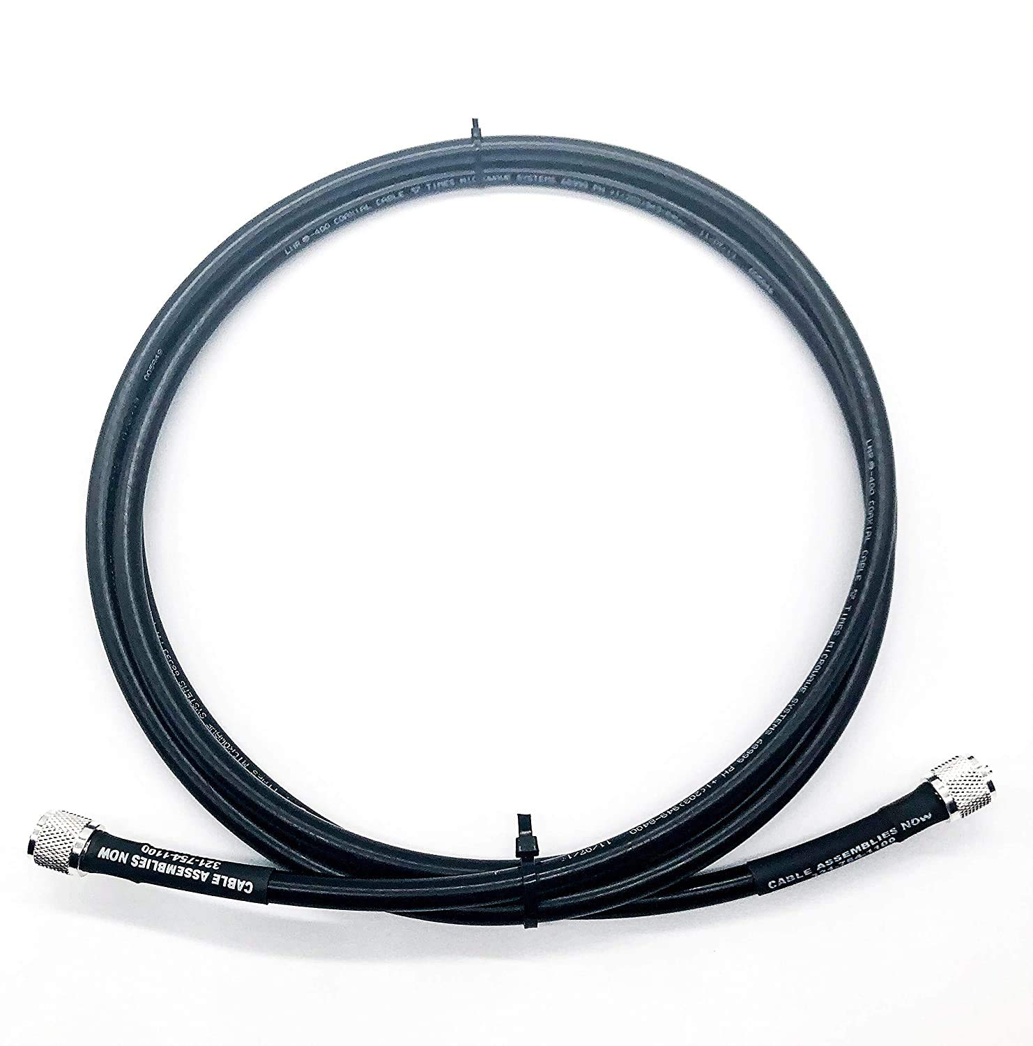 Times Microwave LMR400/LMR-400 Cavo assemblato UHF-maschio a UHF-maschio (PL259) Connessioni - 3 metri