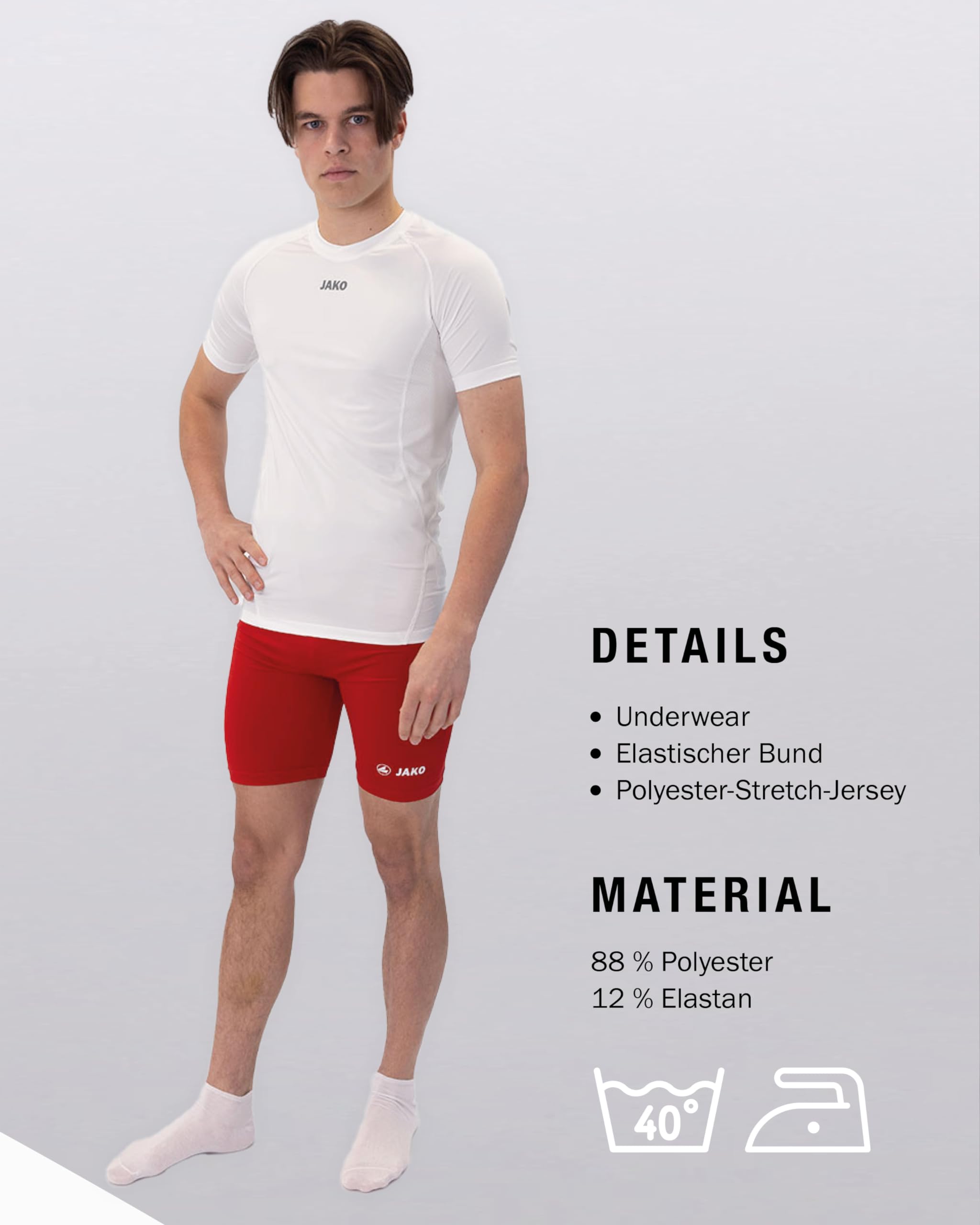 Jako - Basic 2.0 Shorts Unisex - Erwachsene