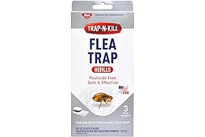 Enoz Trap-N-Kill Replacement Flea Trap Sticky Capture Pads for Use with Flea...