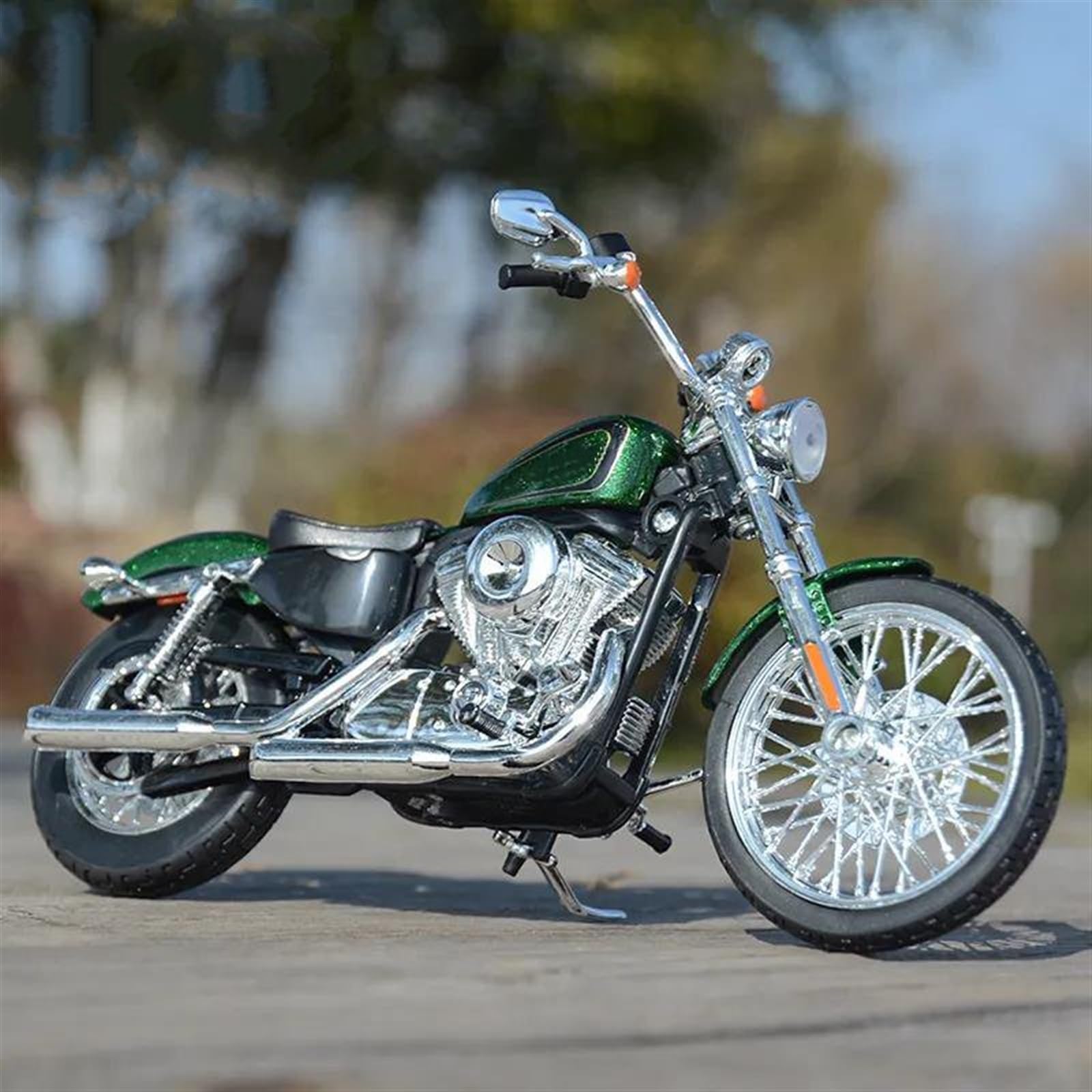 SEYXF Motorbike Toy Motorcycle Metal Model Collection Simulation Diecasts Gifts 1:12 for Harley for Davidson XL1200 V 72 2013