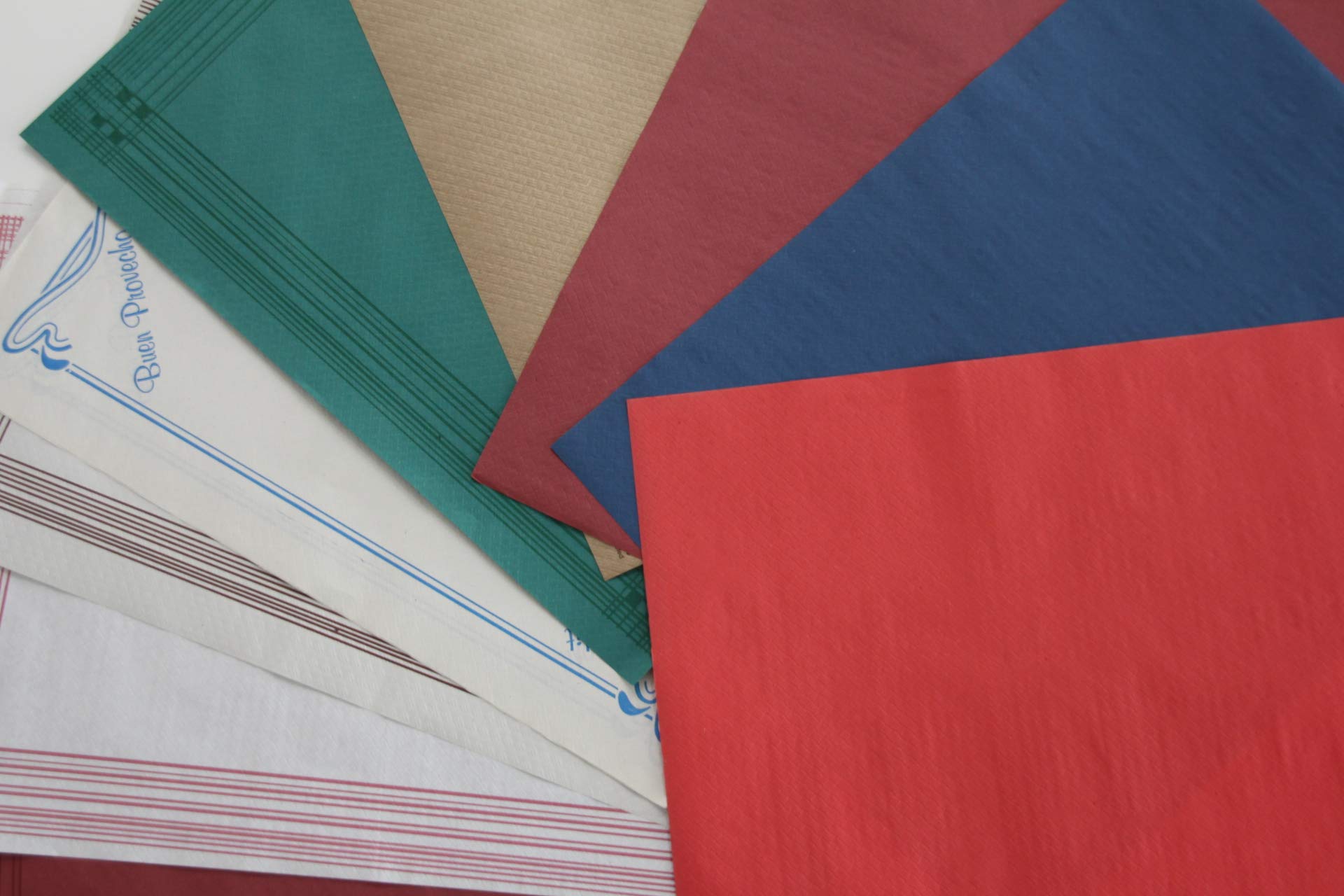 Mantel Individual, 35x50, Gofrado, 1000 unidades, Blanco