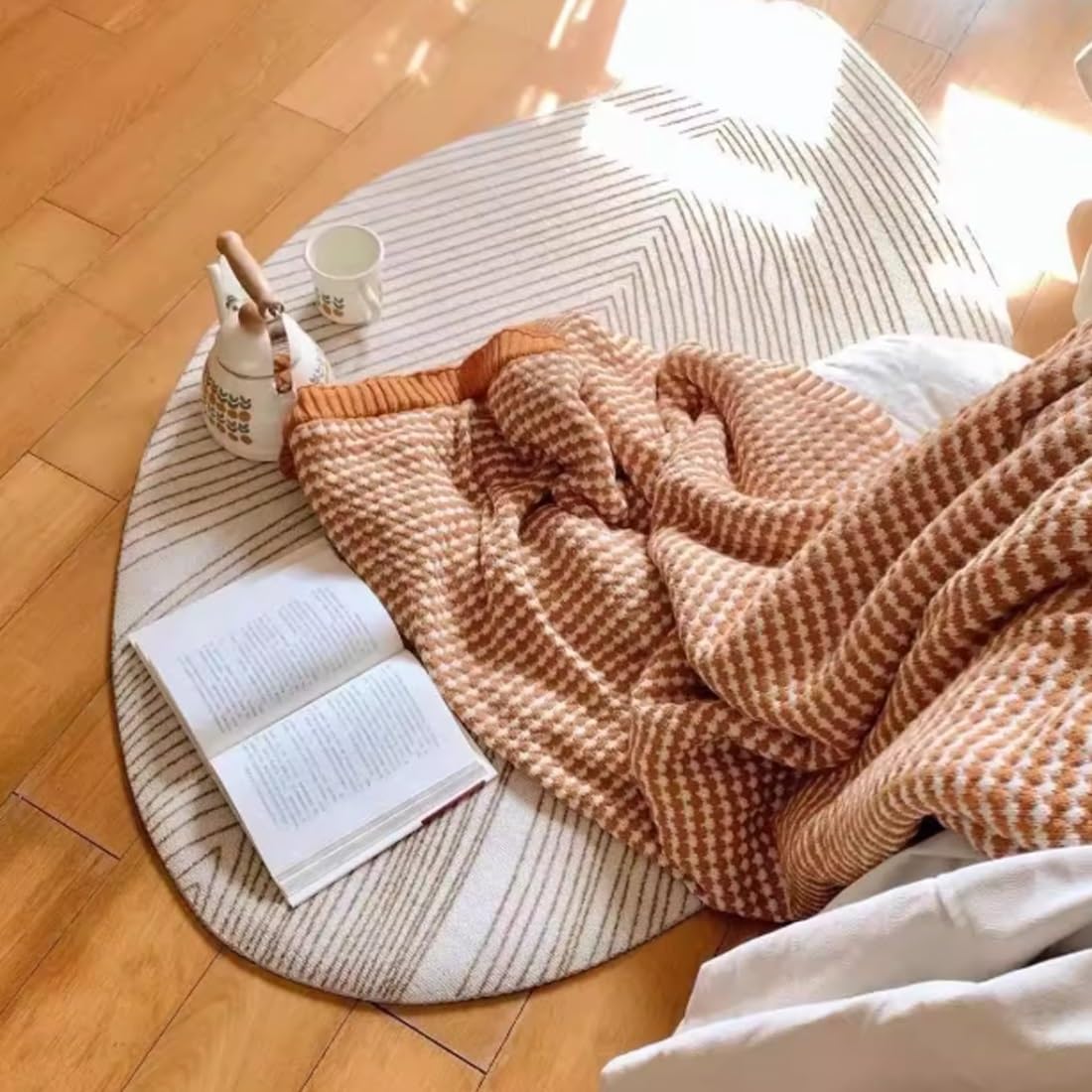 Unregelmäßig Geformter Teppich Für Wohnzimmer, Spielzimmer, Schlafzimmer, Kinderzimmer, Waschbarer, Dicker Bodenteppich, Home Office, Studentenwohnheim, Läufer(Leaf A,80cmX120cm)