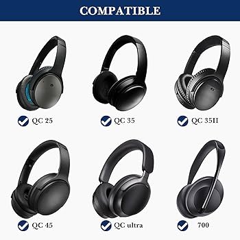 Headphones Carrying Case for Bose QuietComfort QC35, QC25