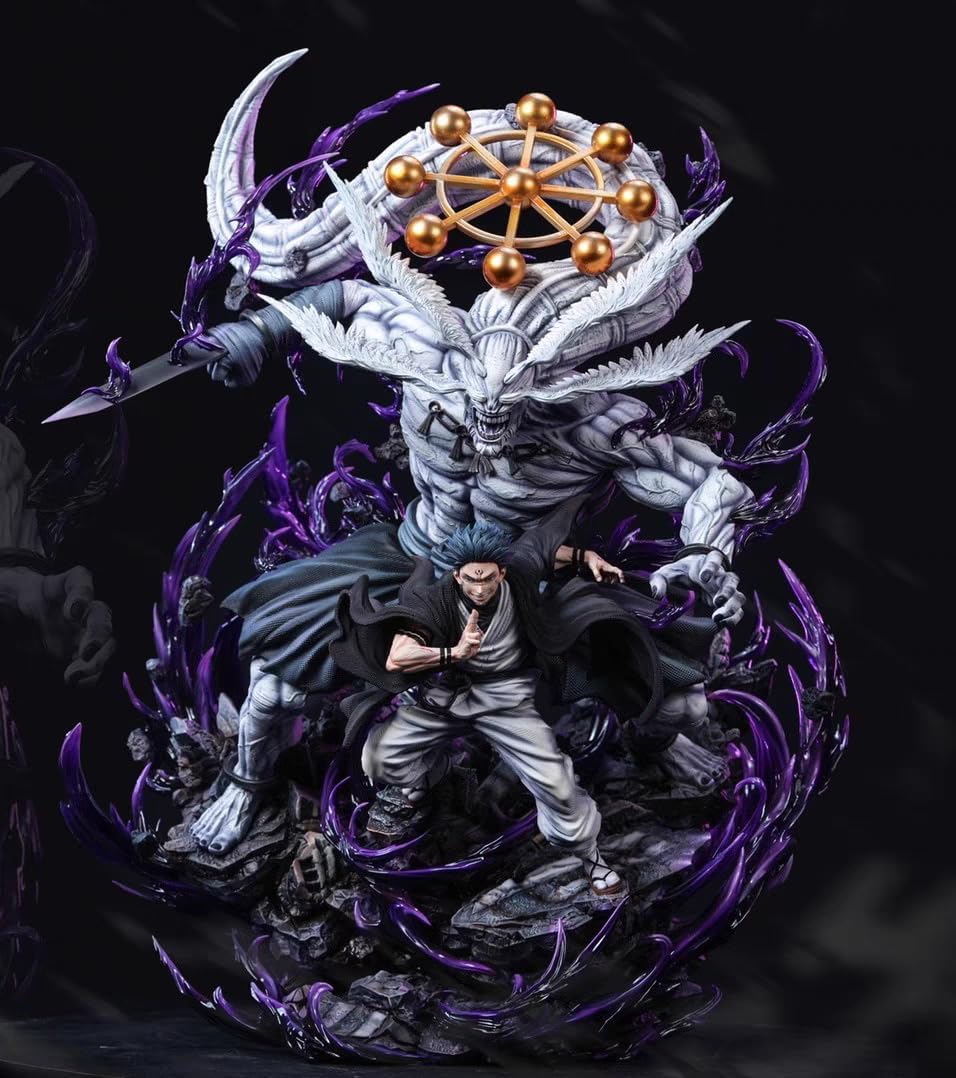 Amazon.co.jp: NTDRULFK 28呪術伏黒恵宿儺魔虚羅塗装済み完成品GKフィギュア (両面宿儺高配高60CM) [並行輸入品 ...