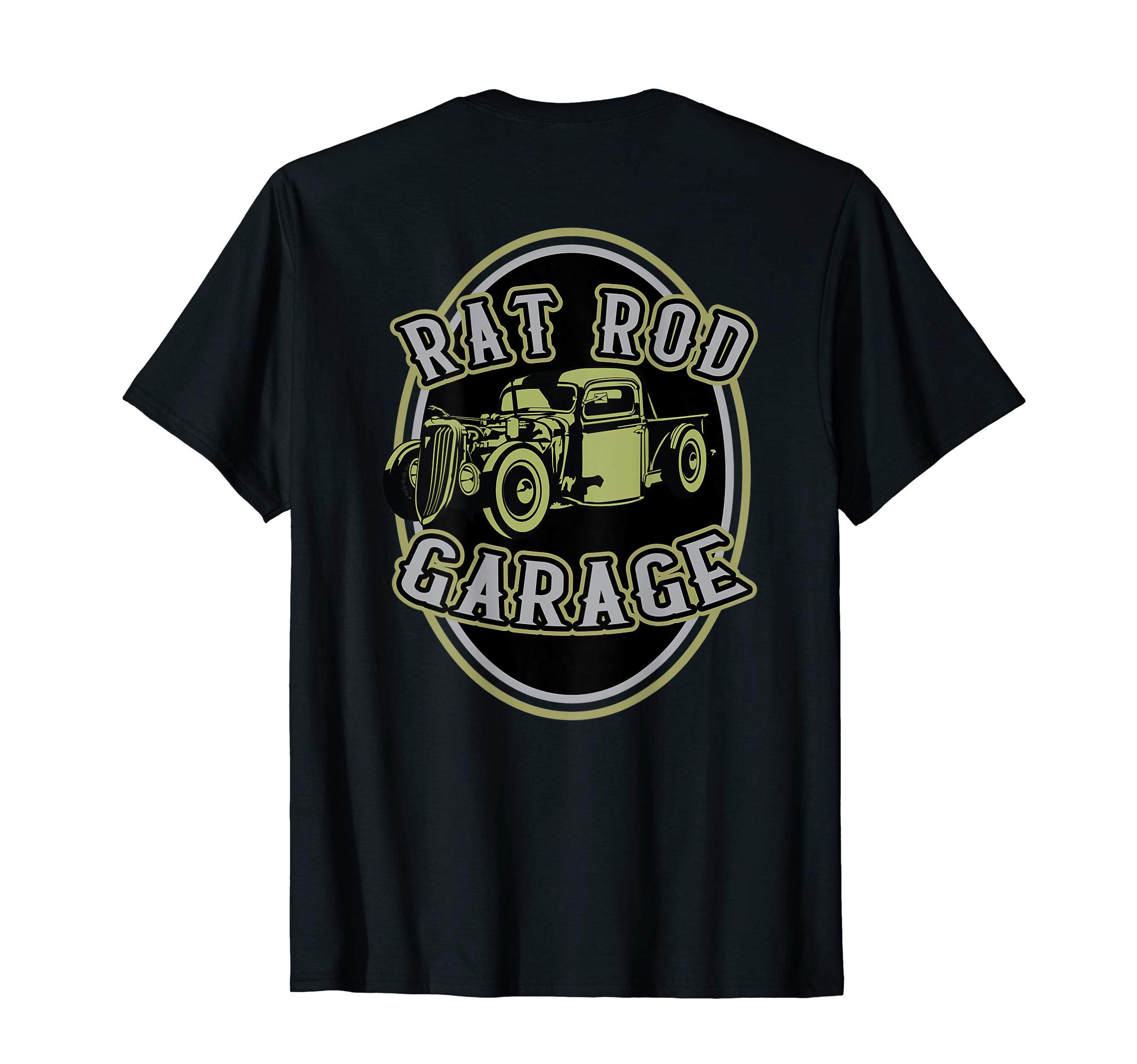 Rockabilly Low Rider Rat Rods Inc.Rockabilly Rat Rod Garage For Kustom Kulture Fans T-Shirt