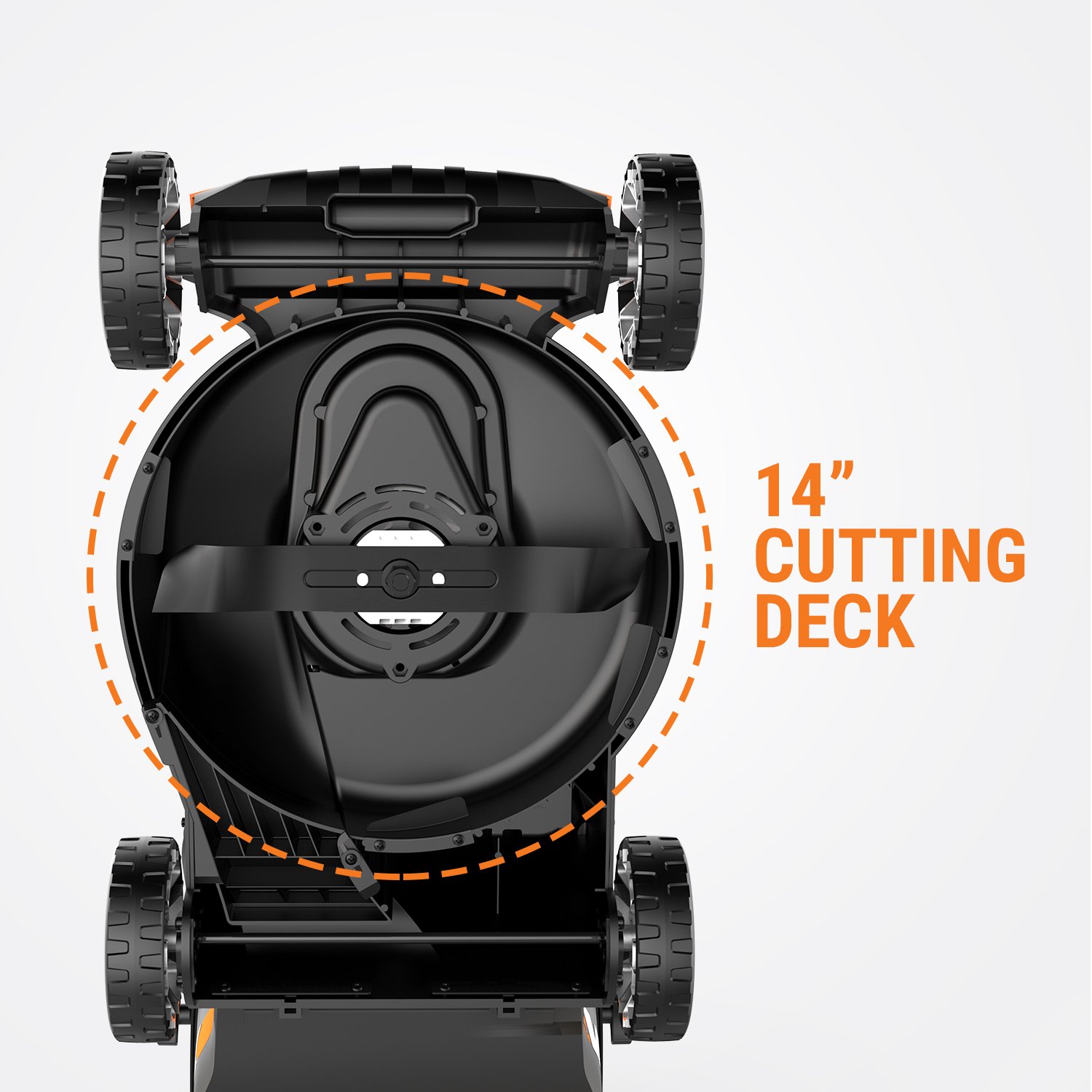 Worx Wg775 24v 14 Cordless Electric Lawn Mower Desertcart Tunisia