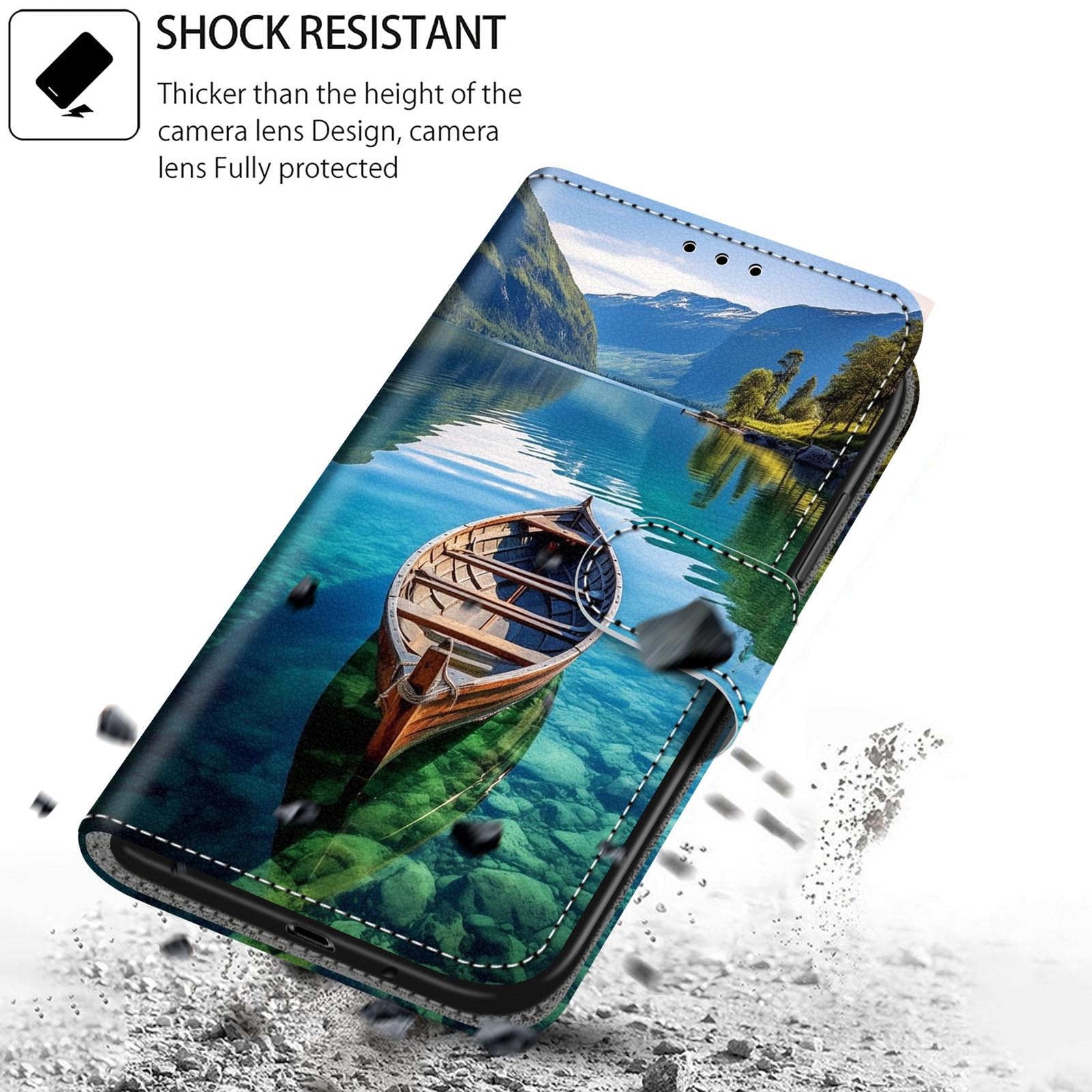 Handyhülle Für Xiaomi Redmi Note 9S/9 Pro/9 Pro Max - Flip-Hülle Mit Magnet, 3 Kartenfächern & Standfunktion (Katze)