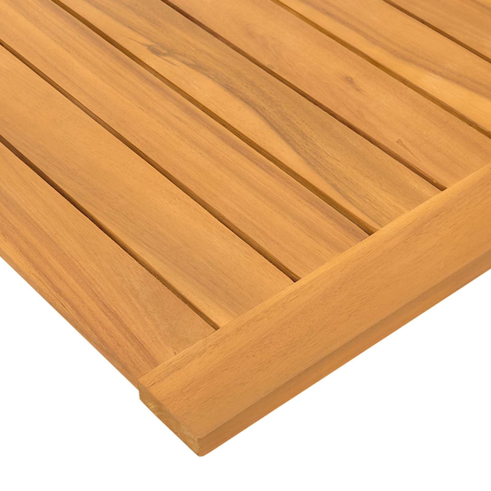 Generisch Badematte Uni Braun 80 x 50 cm Holz,Heim & Garten,Badzubehör,Badematten & Badteppiche-42025268