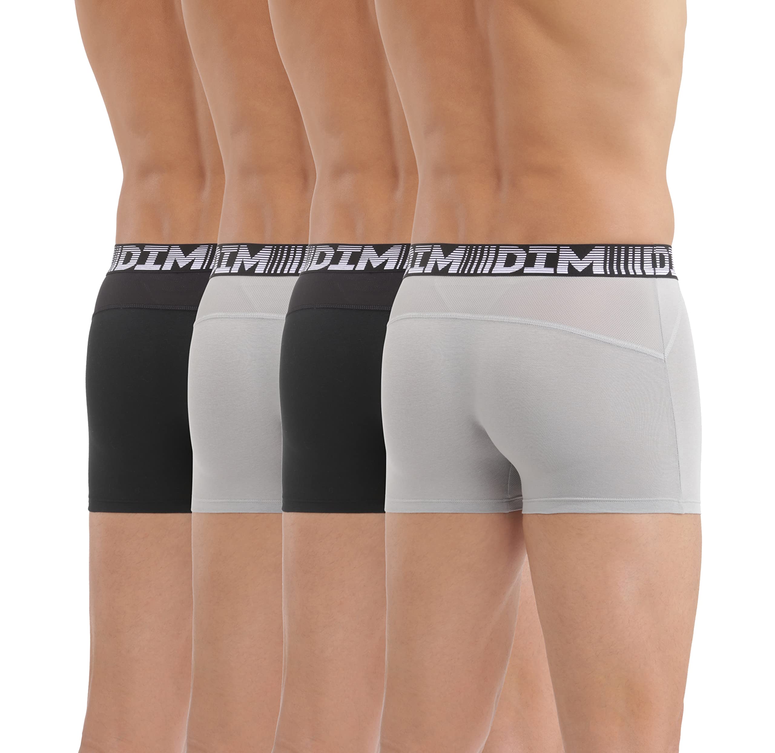 Dim Boxer Homme 3D Flex Air Respirabilité & Liberté De Mouvement x4