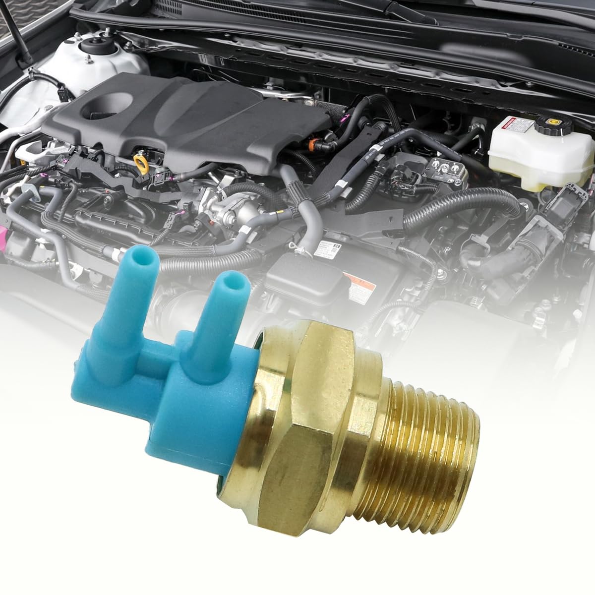 Riven Vanne de commutation sous vide bimétallique 90925-05068 9092505068 remplacement pour Camry 1983-2001, Celica 1984-1999, ES250 1990-1991, soupape de recirculation des gaz d'échappement