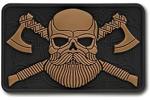 M-Tac Tactical Beard Skull Patch - Enhance Your Gear with Badass Style