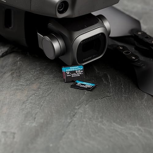 Miniatura 5 de Kingston Tarjeta de memoria microSDXC Canvas Go Plus de 128 GB de lectura UHS-I, C10, U3, V30, A2A1 + adaptador (SDCG3128GB)