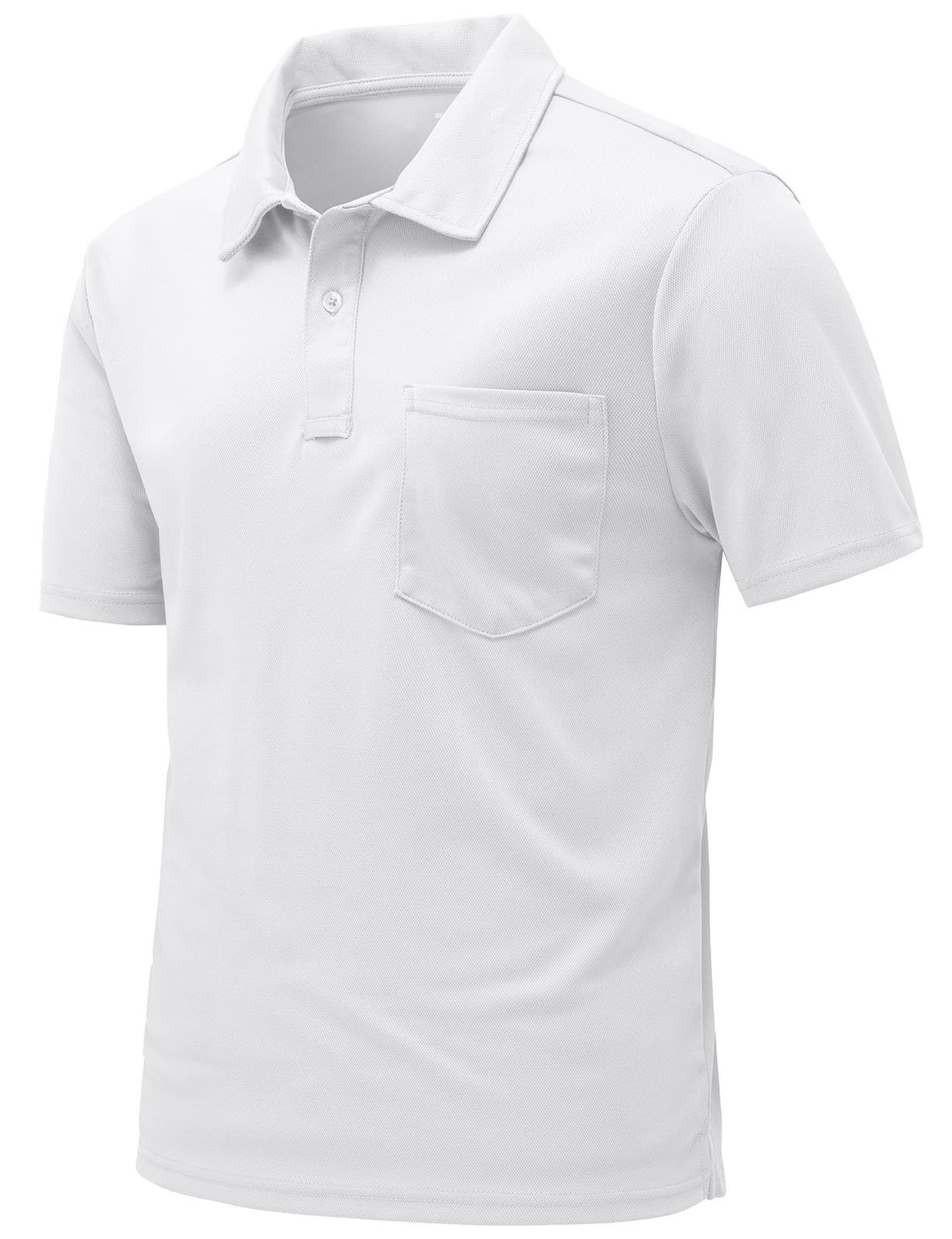 Rdruko Poloshirt Herren Kurzarm mit Brusttasche Polohemd T-Shirts Sommer Golf Polo Shirt Slim Fit für Männer