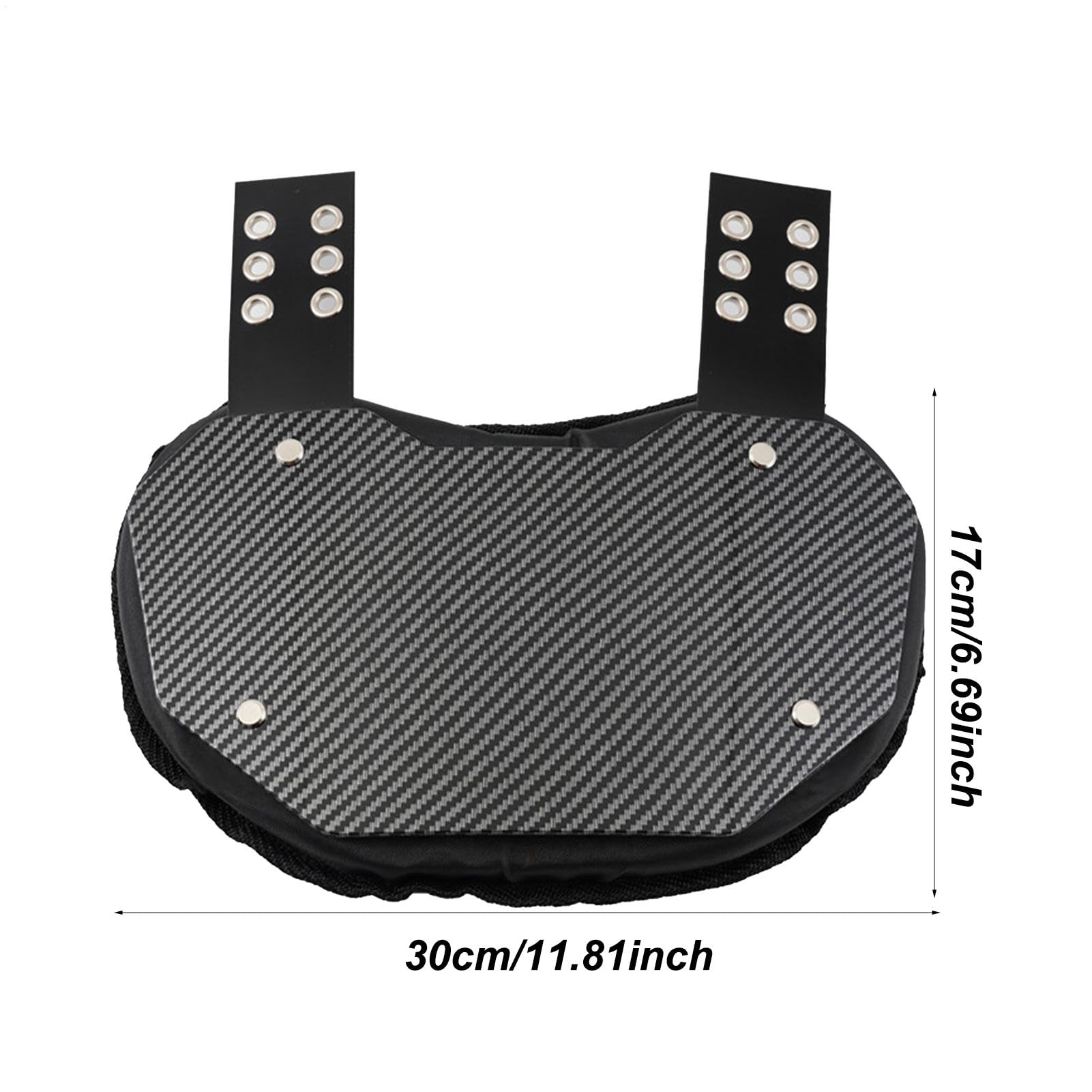 Fútbol Con Placa Trasera | Protector De Almohadillas Lumbares Con Correa Ajustable | Equipo De Protección De Fútbol | Almohadillas Lumbares De Moda | Fútbol Con Placa Trasera Compacta | Fútbol Con Pla