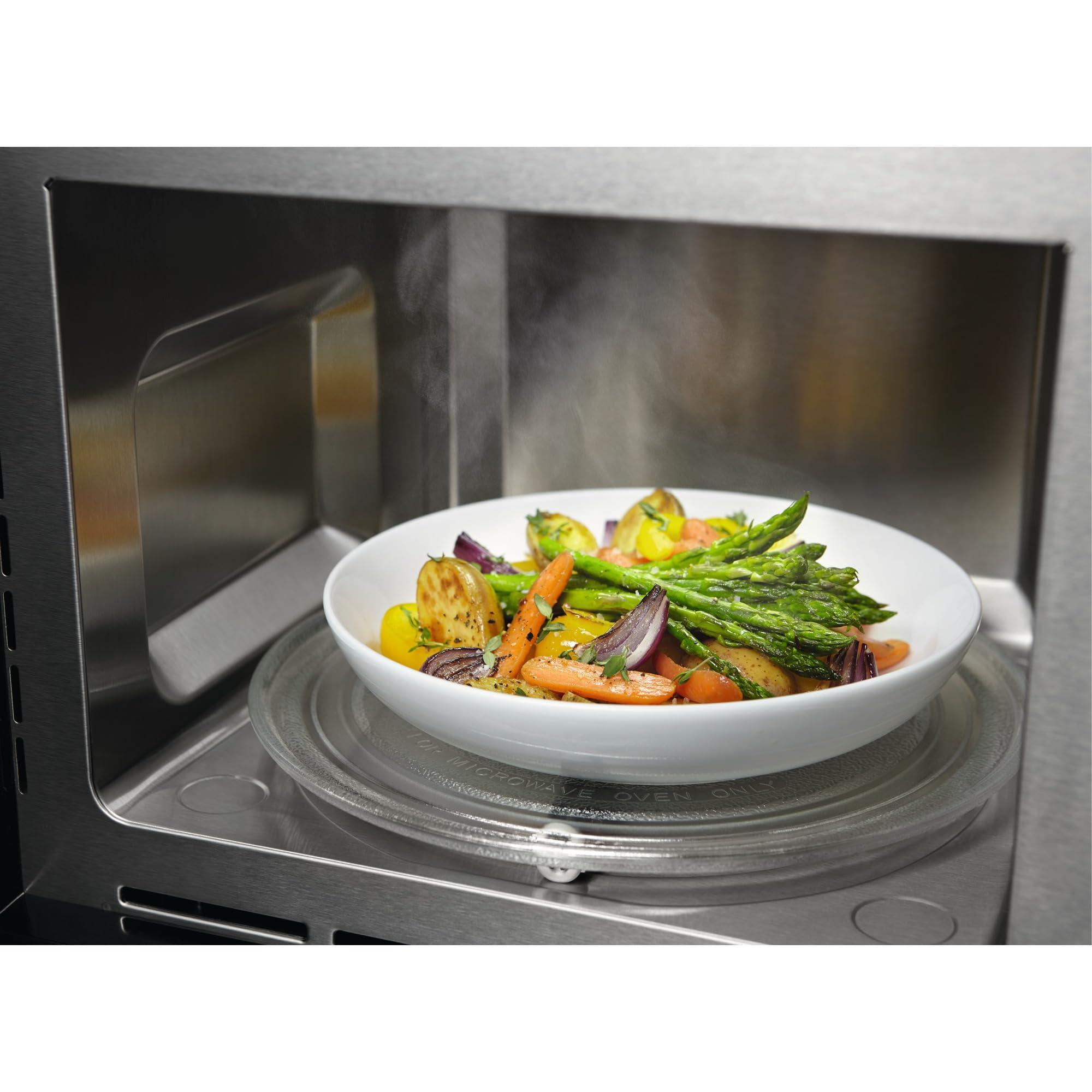 Electrolux KMFD172TEX Horno Microondas Integrable, 800W, Función Grill, Capacidad 17 L, Display Led con Control Táctil, Plato Giratorio Retornable, Apertura Electrónica, Color Negro Inox Antihuellas