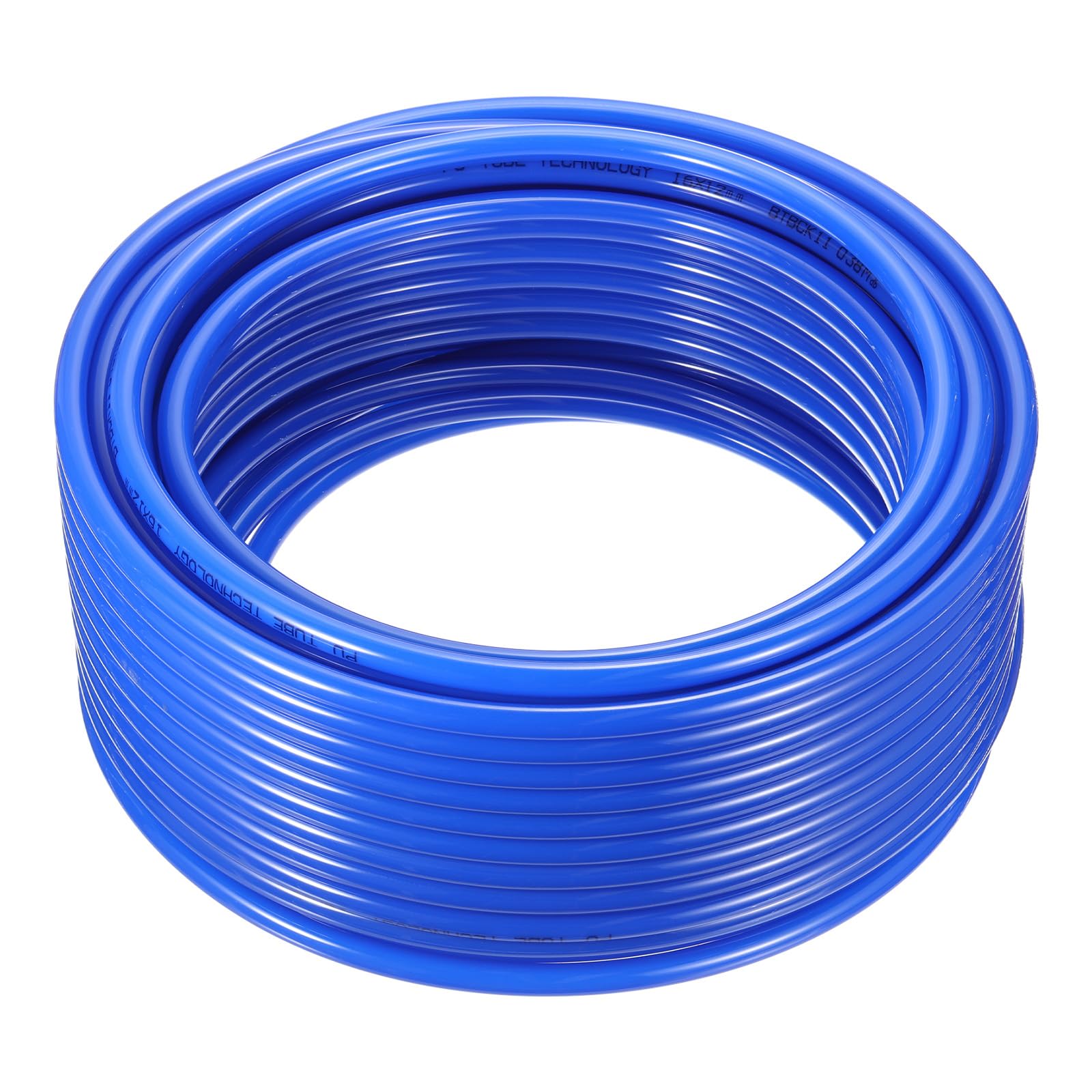 Tubo Neumático, Tubo Azul De Poliuretano PU 16mm x 12mm, 167.3 Pies 51m, Manguera De Aire PU Para Compresor De Aire, Transferencia De Fluidos, Frenos De Aire