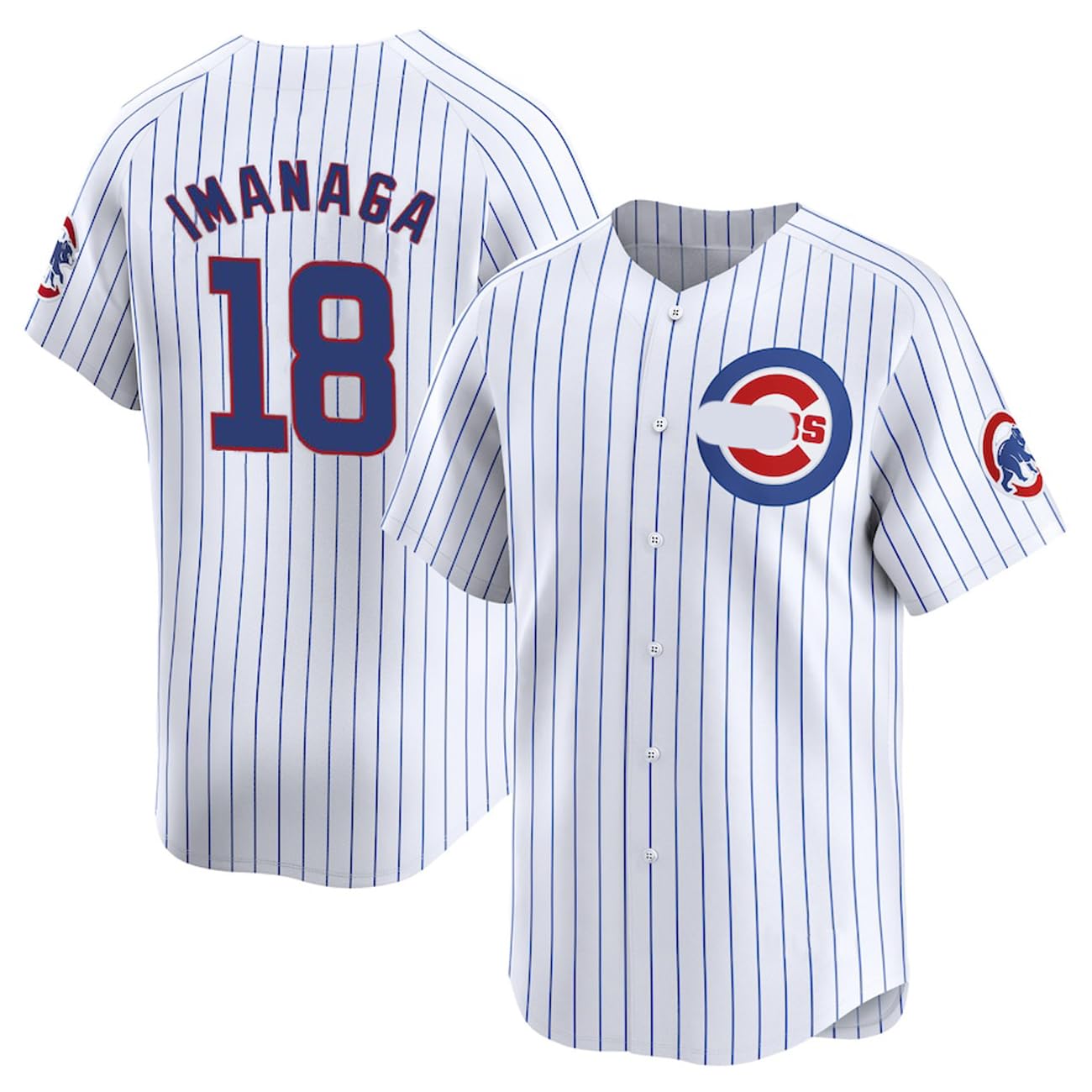 野球ユニフォーム 18番 Amazon.co.jp: [XinShang] カブス MLB 背番号18 今永昇太 刺繡