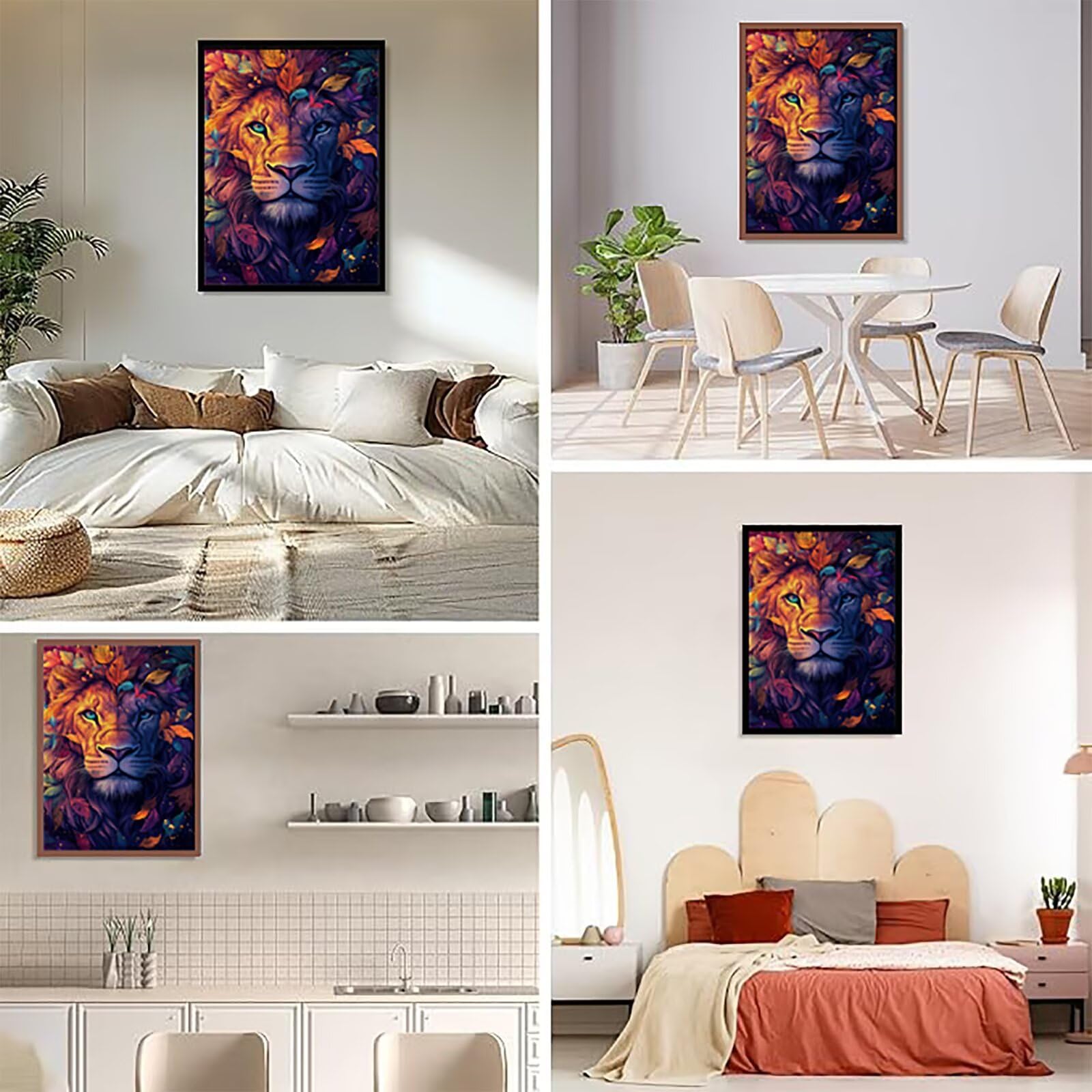 Obraz diamentowy 60x80cm abstrakcyjny diamentowy obraz dla dorosłych zwierzę 5d DIY okrągły diament pełny kryształ kryształ górski dekoracyjne obrazy dekoracyjne śmieszne i relaksujące dla