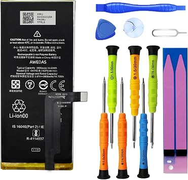 Replacement Battery for Pixel 4A 5G Compatible for Google Pixel 4A 5G GD1YQ G025I G025E-B Battery and Tool Kits