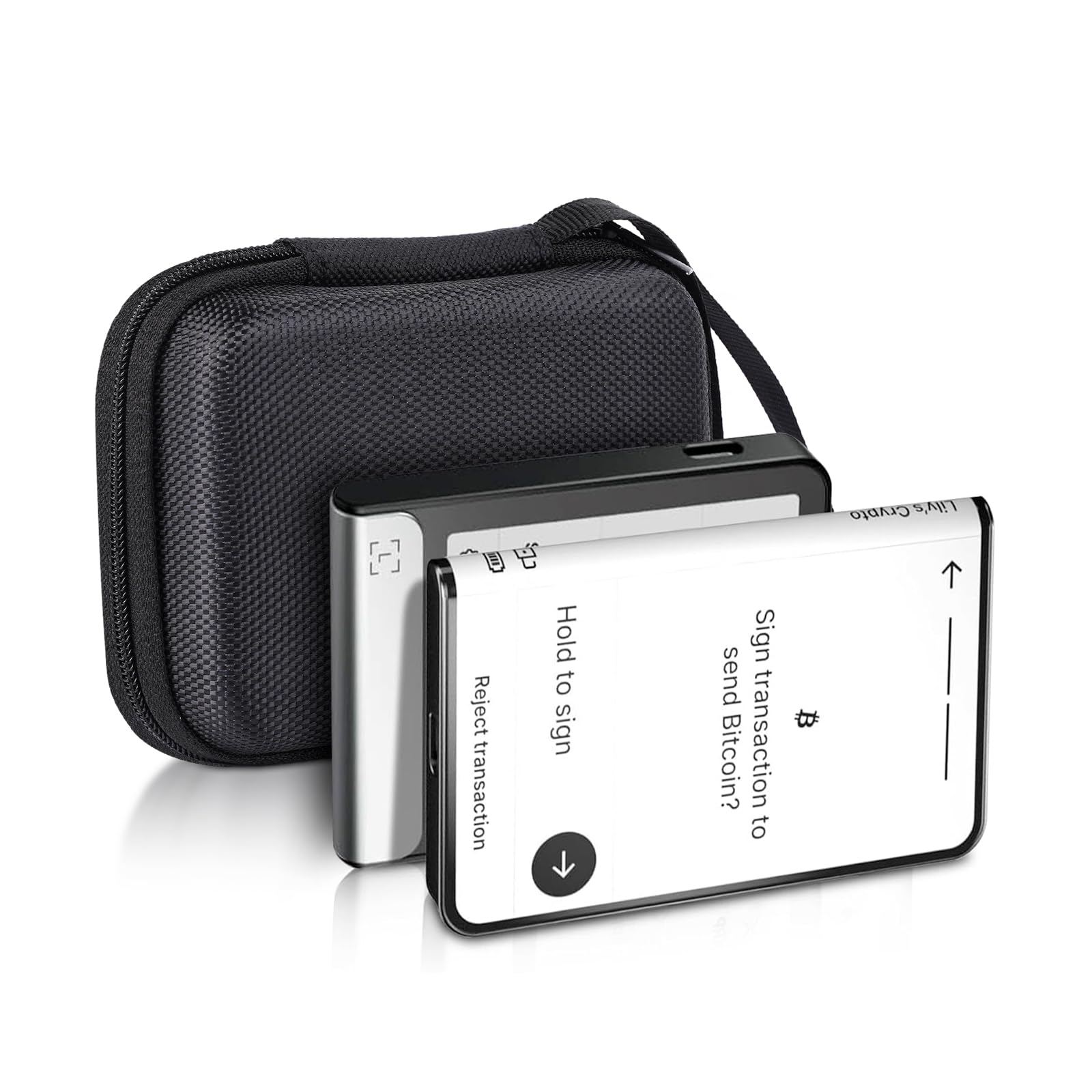 Amazon.com: Jeohu for Ledger Flex STAX Hard Protective Case,BTC Bitcoin  Secure E Ink Touchscreen Crypto Wallet Case (Black) : Office Products