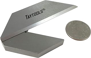 Taytools 469508 1-1/2 Inch Machinist Center Finder Square Tools Steel with Tapered Pinned Joint Overall Length 3-1/4 Inches