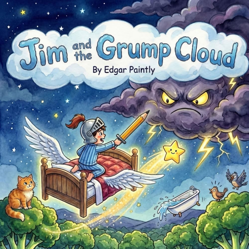 Jim and the Grump Cloud: A Magical Story About Managing Bad Moods, Feelings, and Perspective