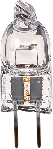 Miniatura 4 de Sylvania 58660 - Lámpara halógena de cuarzo de una sola extremidad de 50 W y 12 voltios con acabado transparente y base bi-pin GY635 1 paquete