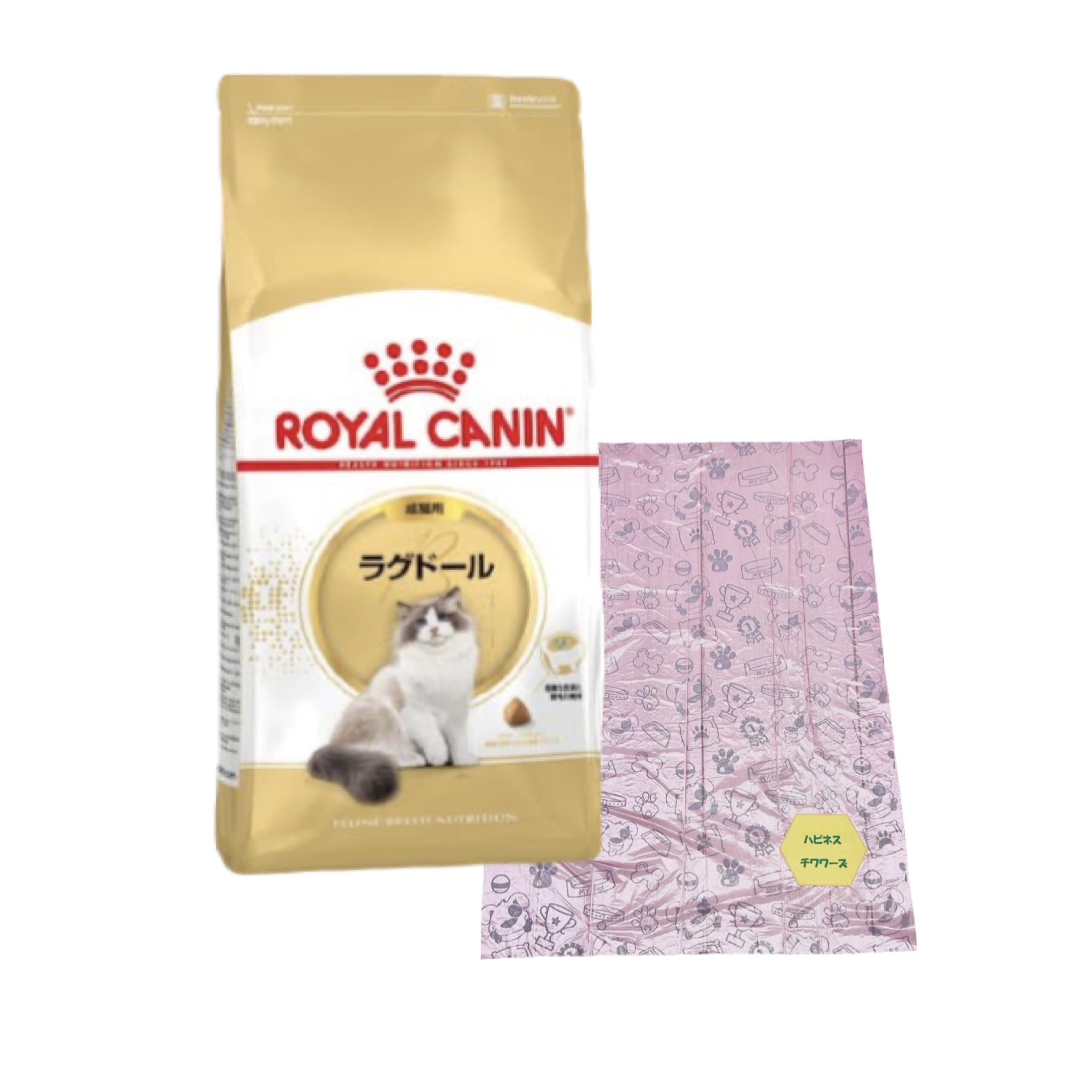 Amazon | ロイヤルカナン ラグドール 猫用 2kg 1個 （ 成猫用 ） +