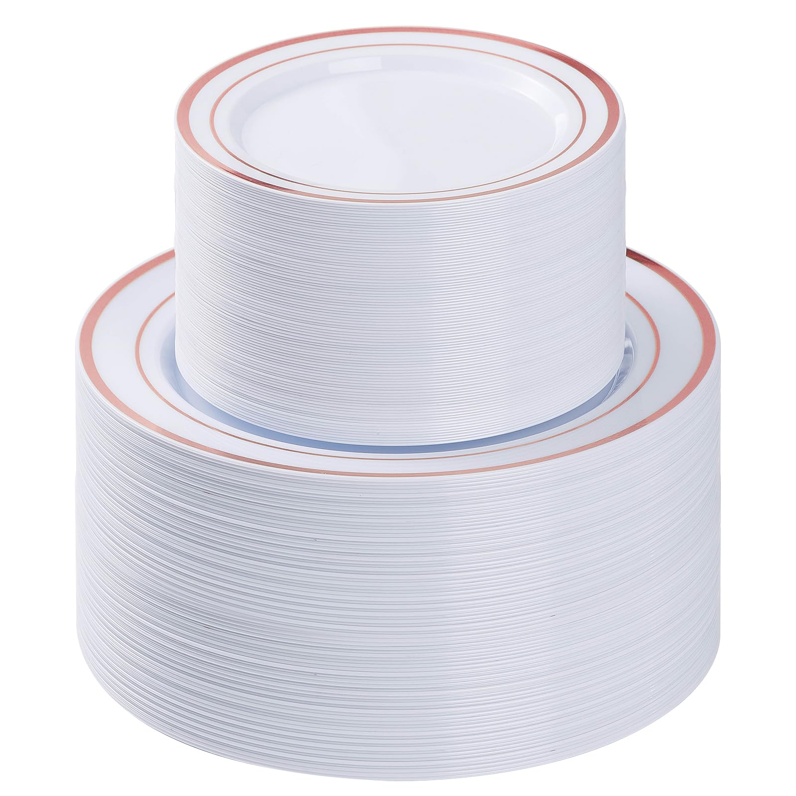 200 Silver Disposable Plates - Party & Event Plates -22 200 Silver Disposable Plates - Party & Event Plates -22