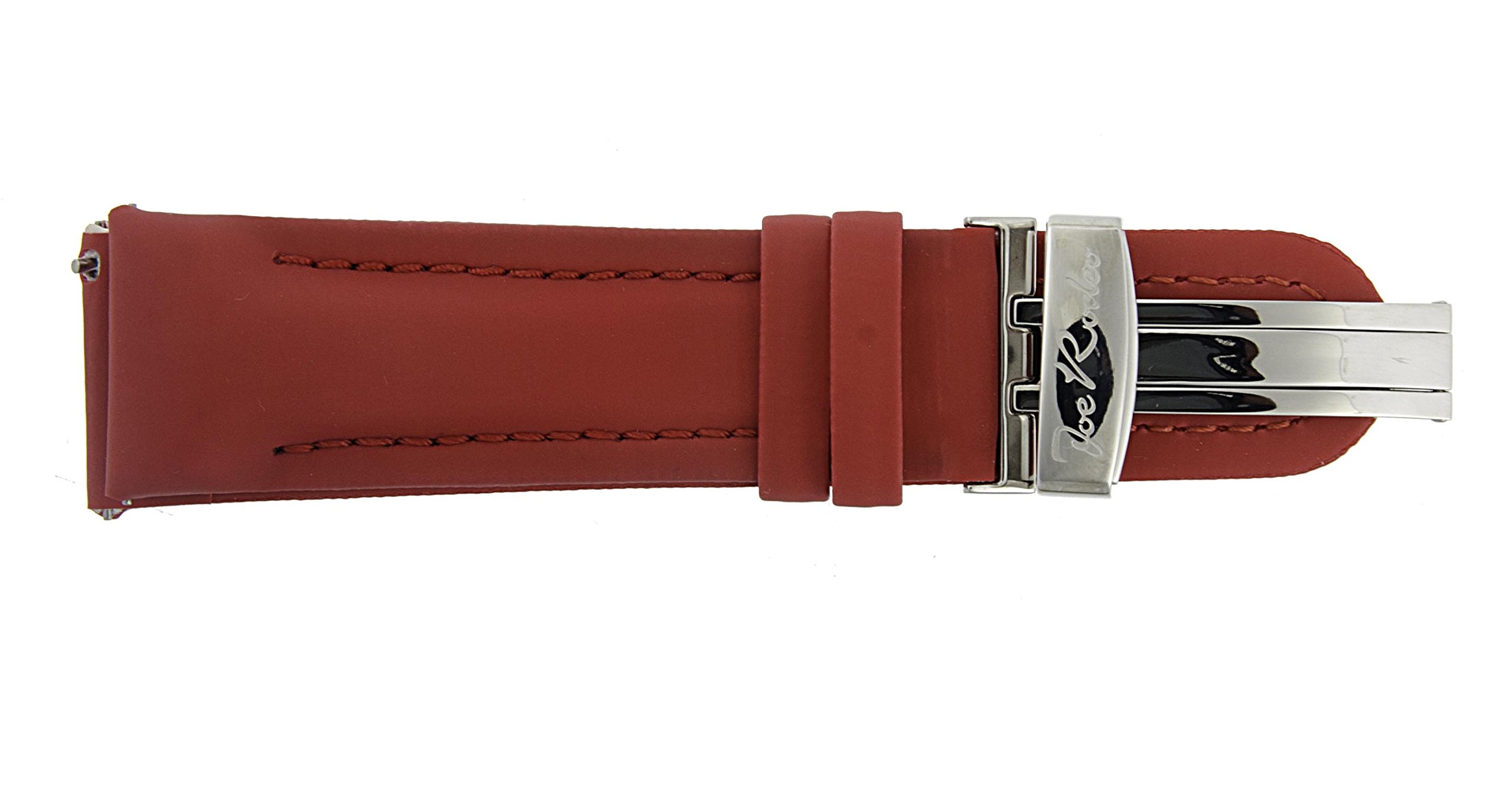 Watch Band 22mm Polyurethane Red Color