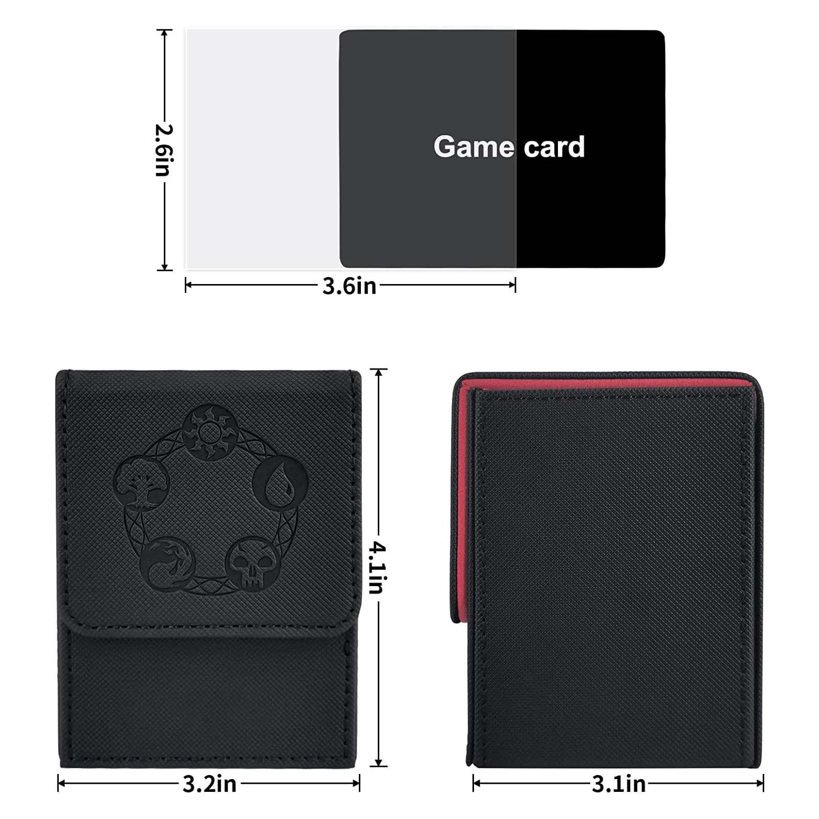 Colexy Deck Box Caja Cartas MTG, Magnetic Estuche Para TCG, Magnetic Flip Box, Caja de Baraja de Tarjetas para Más de 100 Tarjetas de Manga única, Caja de Cartas Compatible con MTG Colexy Deck Box Caja Cartas MTG, Magnetic Estuche Para TCG, Magnetic Flip Box, Caja de Baraja de Tarjetas para Más de 100 Tarjetas de Manga única, Caja de Cartas Compatible con MTG