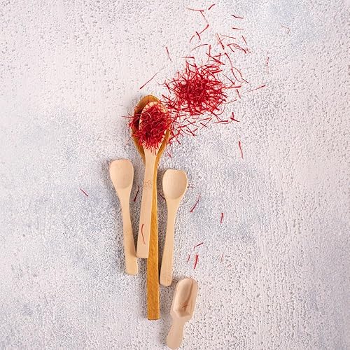 Miniatura 5 de EUPHERBIA Azafrán, grado A+, todos los hilos de azafrán rojo, puro, premium, aromático, 100% natural, cosechado a mano, especia "oro rojo" para