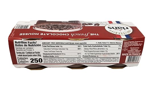 French Chocolate Mousse 19.2 oz (Pack of 2)