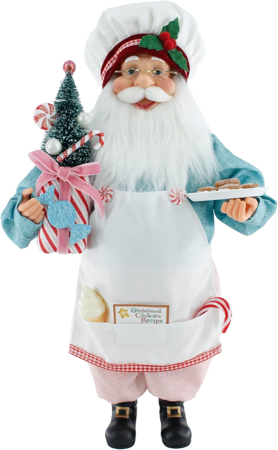 Windy Hill Collection 16" Christmas Icing Santa Claus Figurine 164018