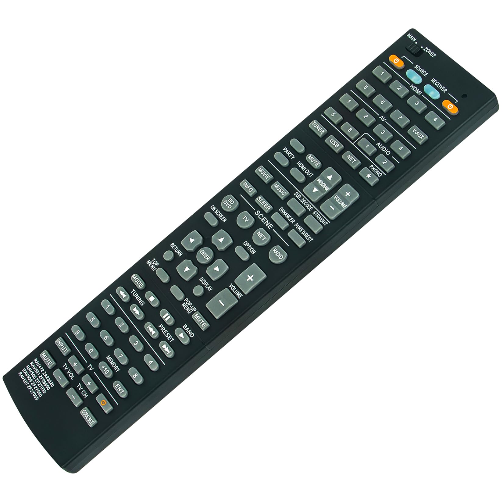 Amazon.com: RAV472 ZA238200 Replacement Remote Control Applicable