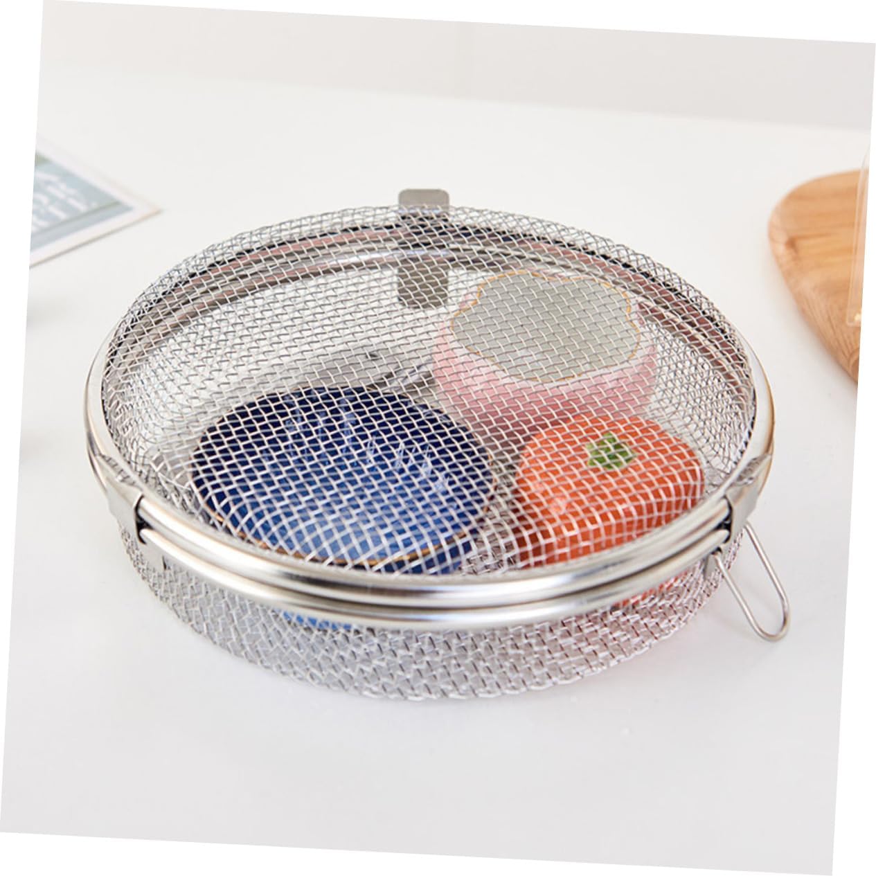 2pcs Stainless Steel Dishwasher Basket for Cutlery and Kitchen Utensils Air Drying and Storage Mesh Design for Optimal Ventilation and Space Efficiency