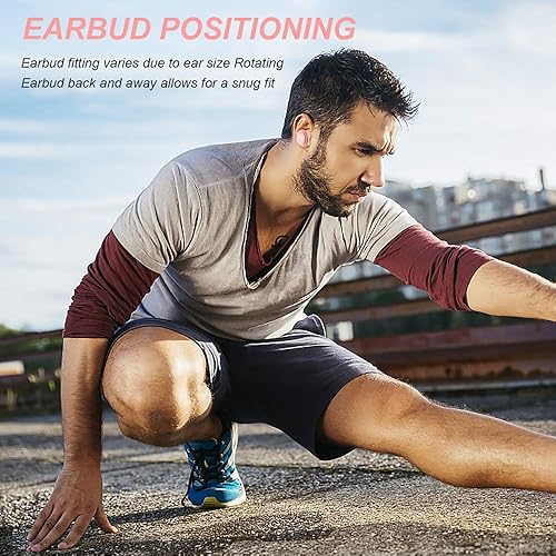 Miniatura 6 de Auriculares inalámbricos con sonido inmersivo, auriculares intrauditivos Bluetooth 5.0 con estuche de carga de 2000 mAh, fácil emparejamiento,