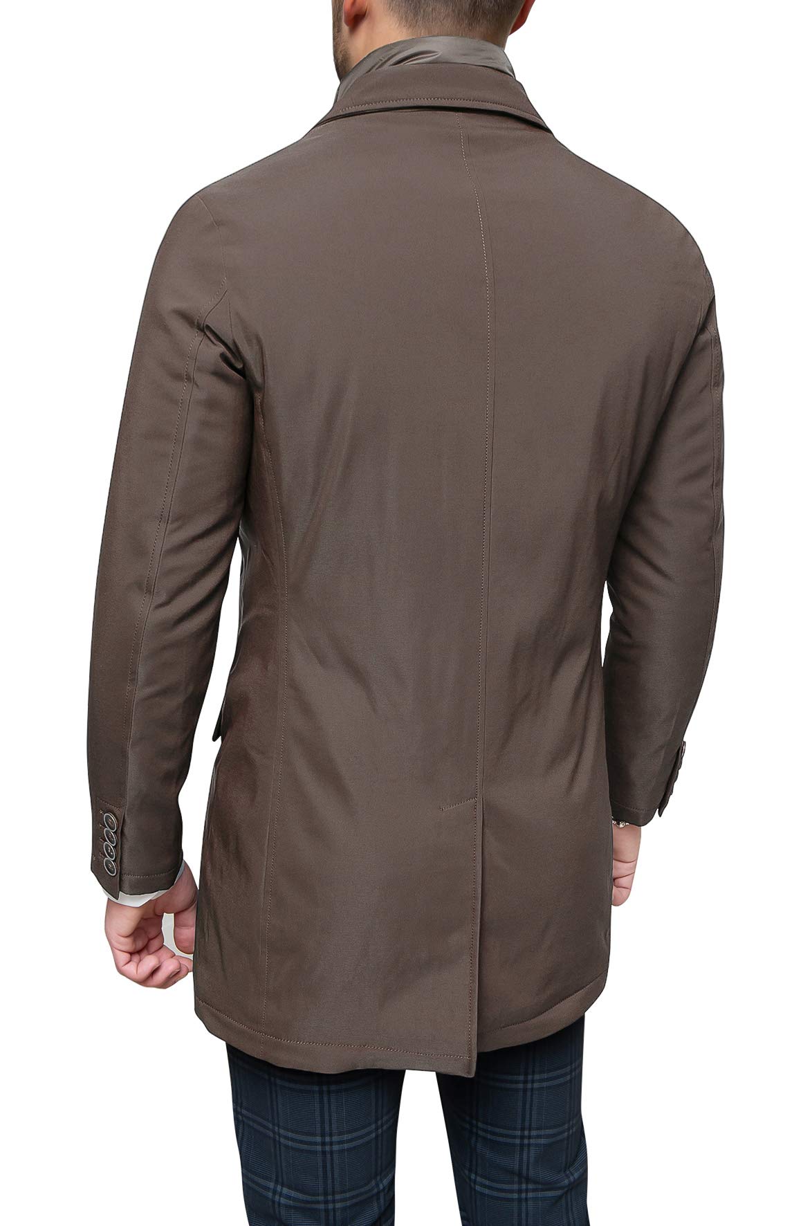 Giaccone piumino uomo Sartoriale giacca Soprabito Elegante casual Invernale