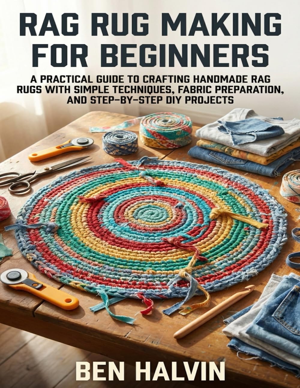 Rag Rug Making for Beginners: A Practical Guide to Crafting Handmade Rag Rugs with Simple Techniques, Fabric Preparation, and Step-by-Step DIY Projects