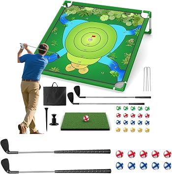 Golf Chipping Game4 Clubs & 30 Balls