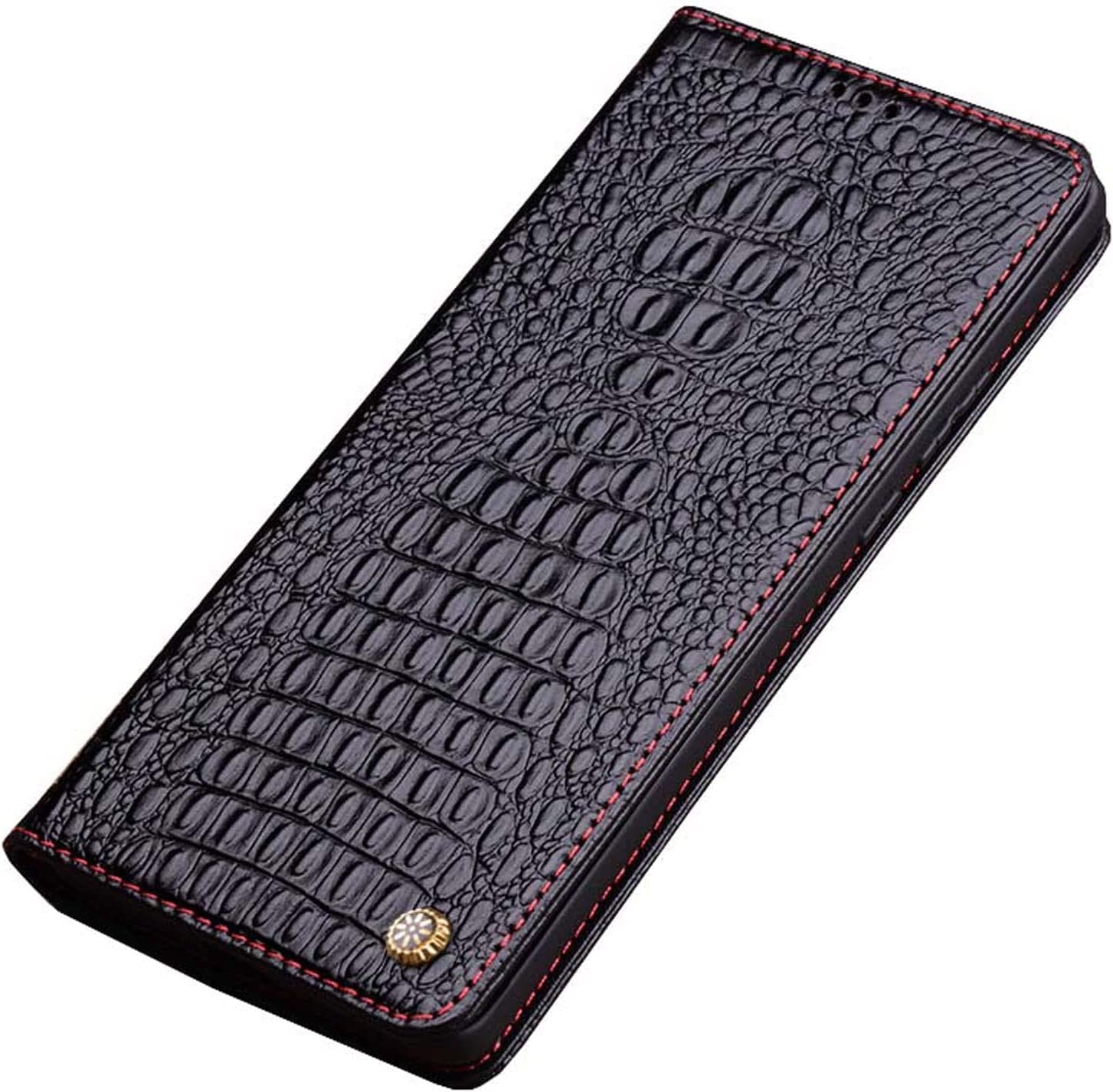 Étui en cuir véritable pour iPhone 14 avec coutures contrastées élégantes - 8