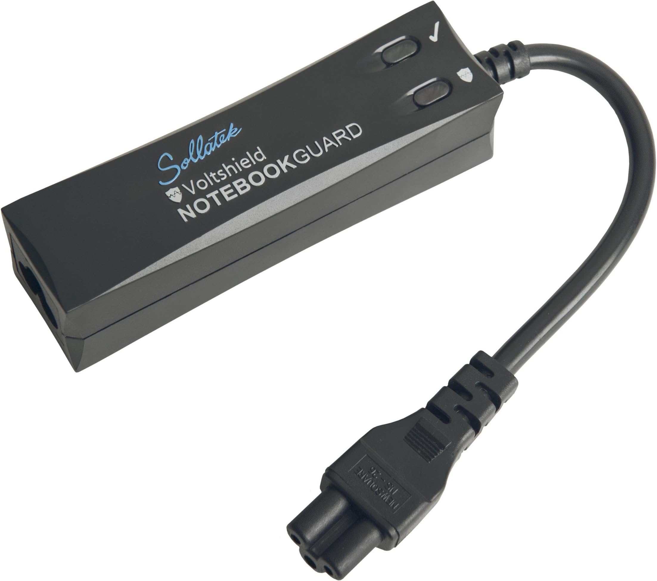NotebookGuard, Laptop Over-voltage and Surge protector, Cloverleaf connector