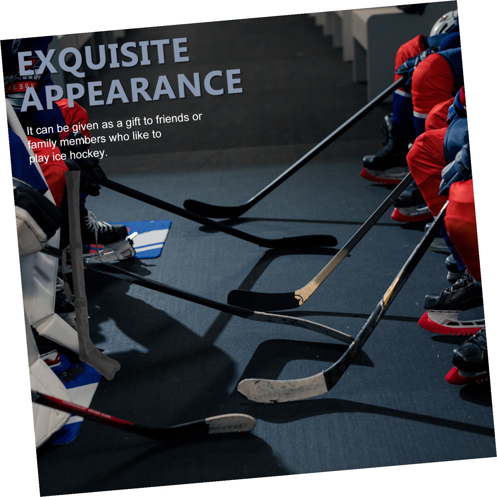 Bolsa Resistente al Desgaste y Presión de Tela Oxford para Palos de Hockey sobre Hielo Diseño Especial para Transporte Portátil y Almacenamiento Seguro