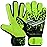 EFAH SPORTS Soccer Goalkeeper Gloves for Kids Boys Children Youth Football Goalie Gloves with Super Grip Protection Palms (Size 5 Suitable for 9 to 12 Years Old, Fluorescent Yellow)