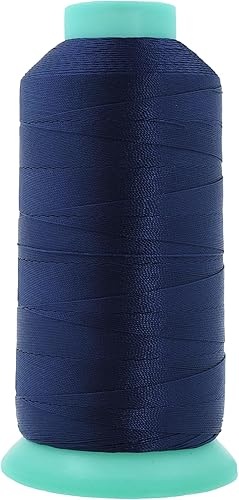 Miniatura 816 de Mandala Crafts Hilos de coser resistentes de nailon consolidado, hilo para tejer jeans de cuero, hilos de tapicería marina al aire libre, Beige