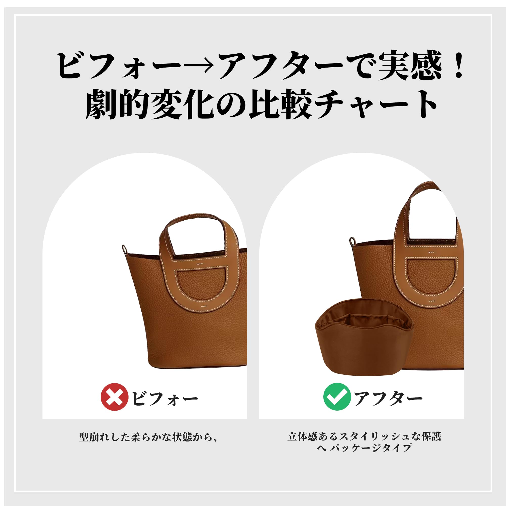 Amazon.co.jp: DGAZ インザループ適用 バッグインナーバッグ インナー 
