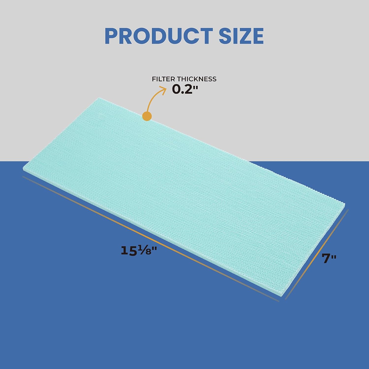 ARC-14S Filter Replacement for Whytner Portable Air Conditioner ARC-14S, ARC-14SH,ARC-141BG AND ARC-143MX,High Air Flow Air filter,Portable Air Conditioner Accessories