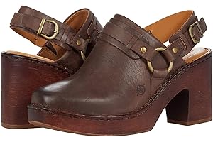 Hudson Born Clogs: CHOCOLATE