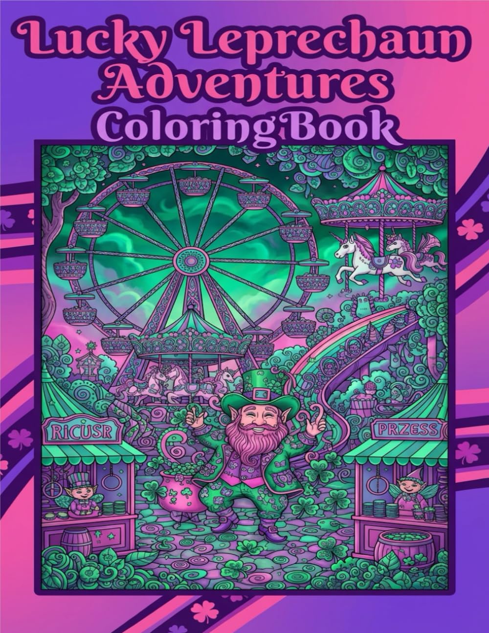 Happy St Patrick's Day Coloring for all ages